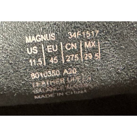 Calvin Klein Men's Sz 11.5 M Magnus Black Leather Emboss Slip On Loafers Flats - Picture 8 of 10